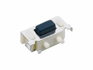  輕觸開(kāi)關(guān) 3x6x3.5H 小側(cè)按 四腳貼片 有柱 TS-B001