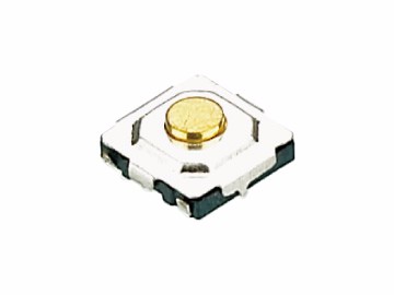  輕觸開(kāi)關(guān) 5.2x5.2x1.51.72.02.5H 包膠貼片正按 帶插腳 TS-C009