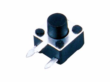輕觸開(kāi)關(guān) 4.5x4.5x5.0~9.0H 邊三腳插板 正按 TS-C017
