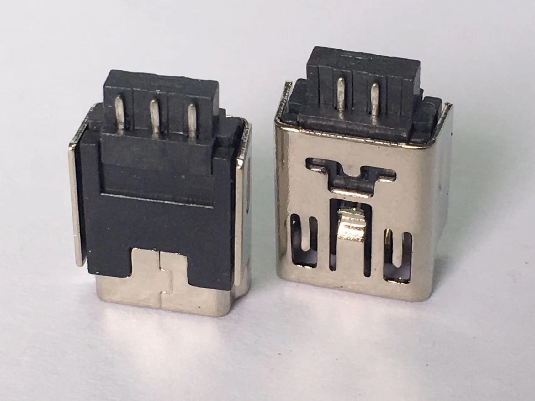 USB連接器 MINI USB 5P 焊線式 MINI 5P焊線式母座